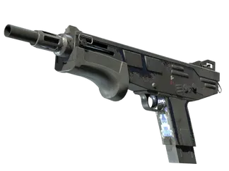 MAG-7 | Navy Sheen (Battle-Scarred)