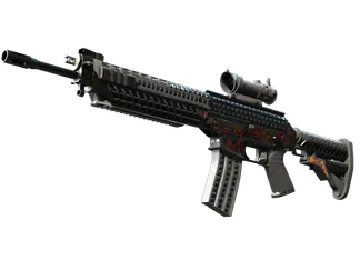 StatTrak™ SG 553 | Heavy Metal (Factory New)