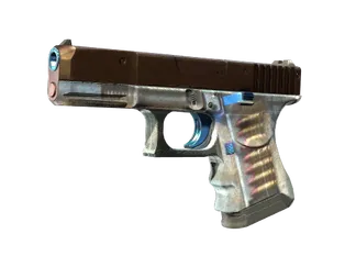 Glock-18 | Clear Polymer (Battle-Scarred)