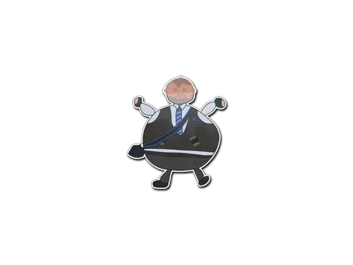 Sticker | Poorly Drawn Number K