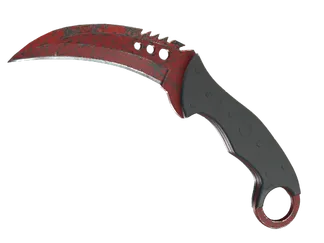 ★ Talon Knife | Crimson Web (Well-Worn)