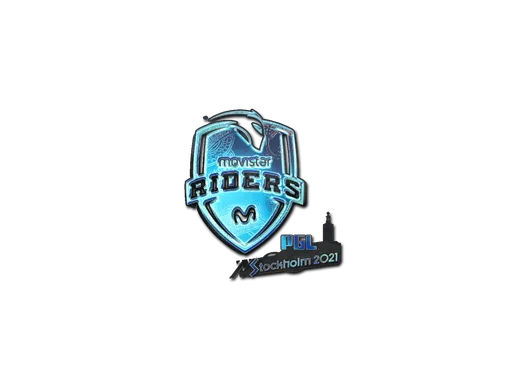 Sticker | Movistar Riders (Holo) | Stockholm 2021
