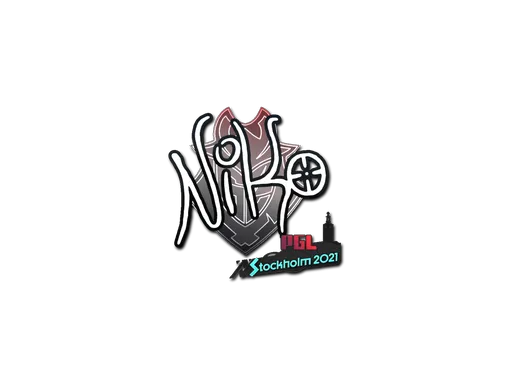 Sticker | NiKo | Stockholm 2021
