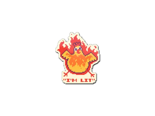 Sticker | I'm Lit