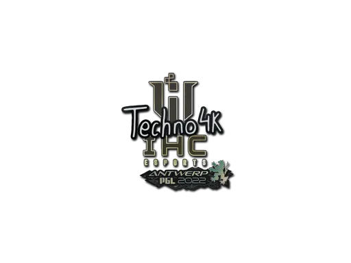 Sticker | Techno4K | Antwerp 2022