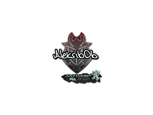 Sticker | Aleksib (Glitter) | Antwerp 2022