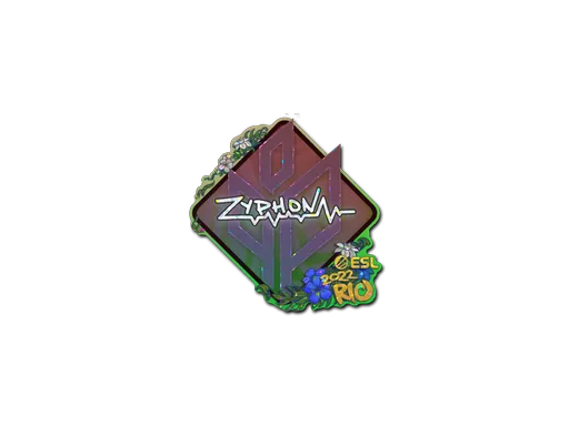 Sticker | Zyphon (Glitter) | Rio 2022