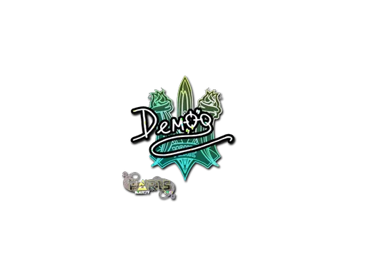 Sticker | DemQQ (Glitter) | Paris 2023