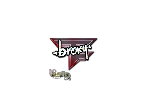 Sticker | broky (Glitter) | Paris 2023