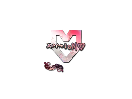 Sticker | xertioN (Holo) | Paris 2023