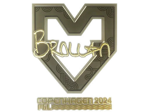 Sticker | Brollan (Gold) | Copenhagen 2024