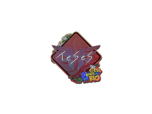 Sticker | TeSeS (Glitter) | Rio 2022