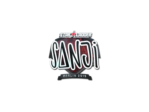 Sticker | SANJI (Foil) | Berlin 2019