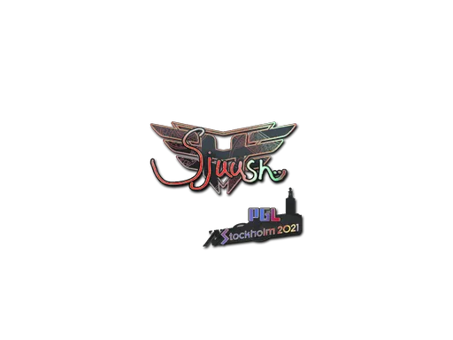 Sticker | sjuush (Holo) | Stockholm 2021