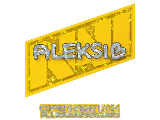 Sticker | Aleksib (Glitter) | Copenhagen 2024