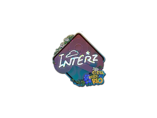 Sticker | interz (Glitter) | Rio 2022