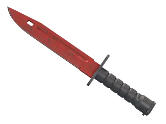 ★ Bayonet | Crimson Web (Minimal Wear)