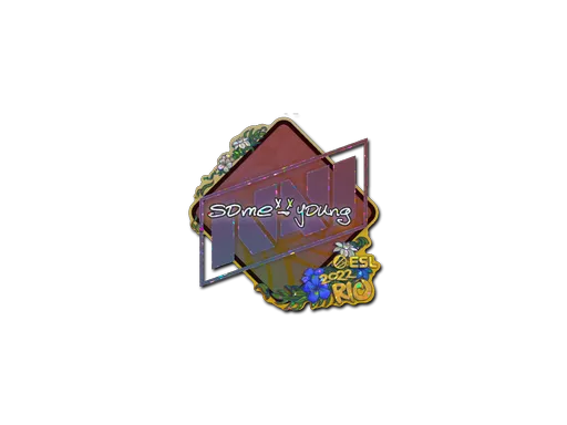 Sticker | sdy (Glitter) | Rio 2022