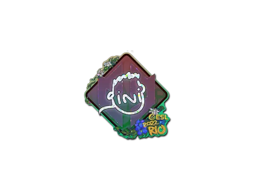 Sticker | VINI (Glitter) | Rio 2022