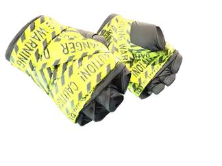 ★ Hand Wraps | CAUTION! (Factory New)