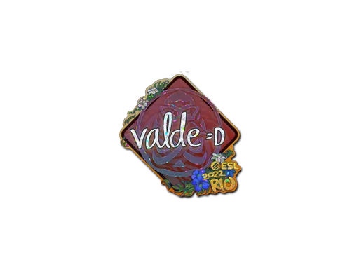 Sticker | v4lde (Glitter) | Rio 2022