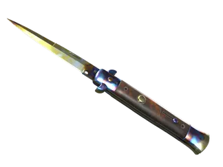 ★ Stiletto Knife | Case Hardened (Minimal Wear)