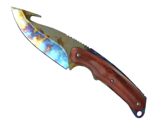 ★ StatTrak™ Gut Knife | Case Hardened (Well-Worn)