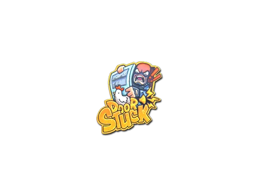 Sticker | Door Stuck (Foil)