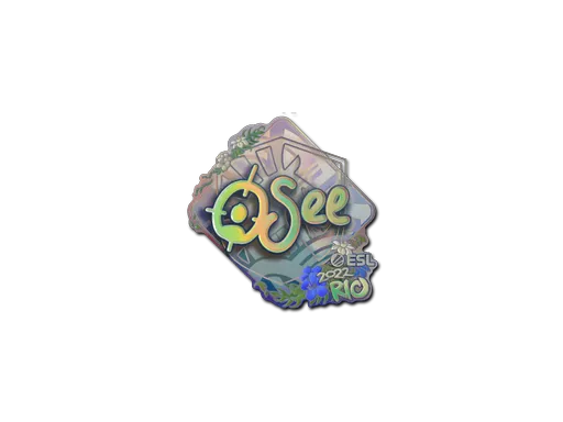 Sticker | oSee (Holo) | Rio 2022