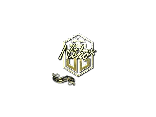 Sticker | NiKo (Gold) | Paris 2023