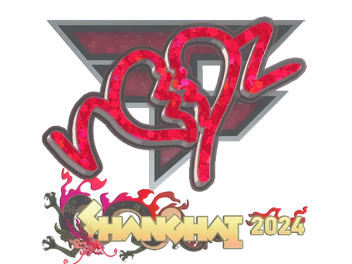 Sticker | ropz (Glitter) | Shanghai 2024