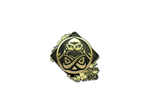 Sticker | ENCE (Gold) | Rio 2022