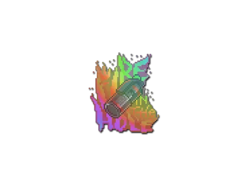 Sticker | Fire in the Hole (Holo)